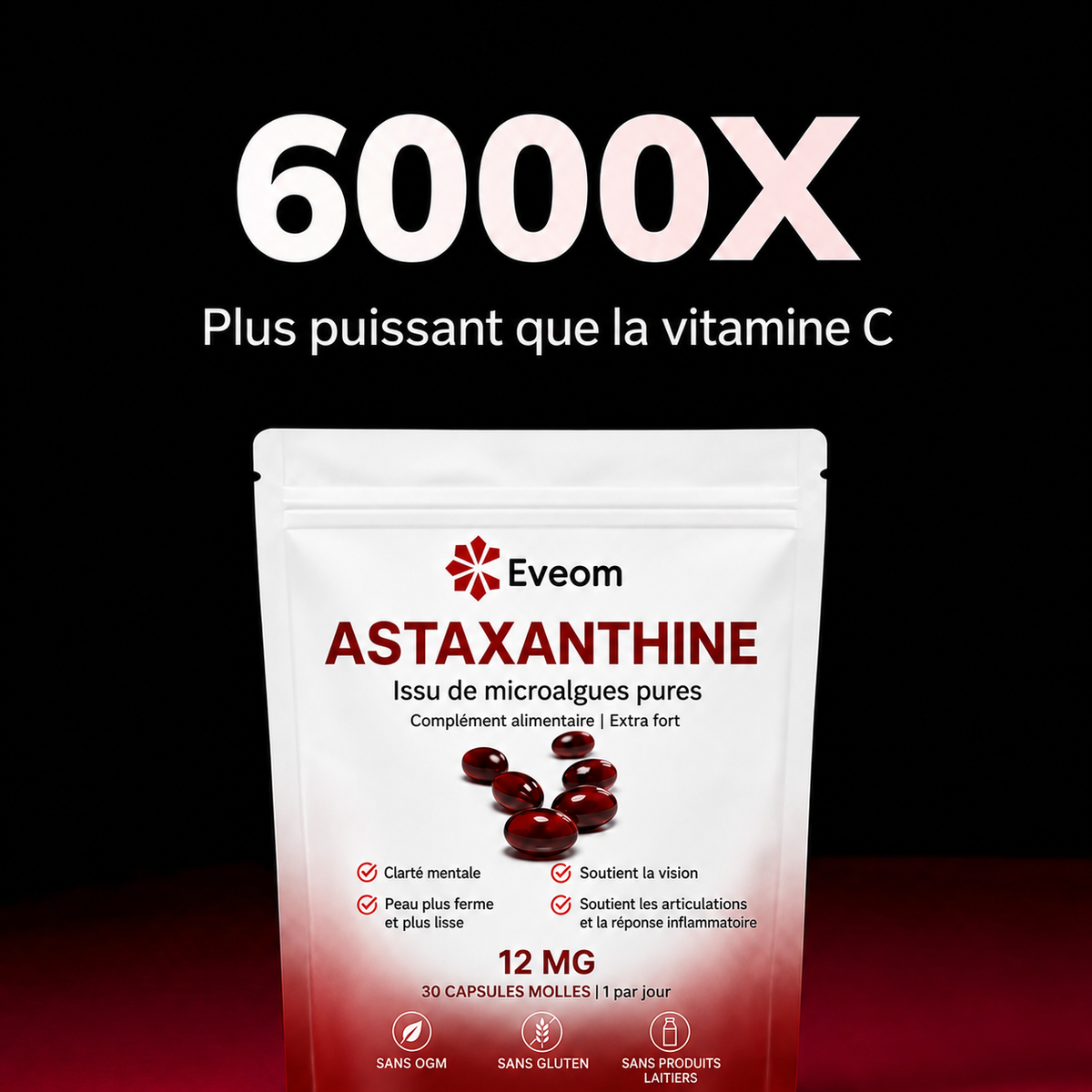 Eveom Astaxanthine 12 MG